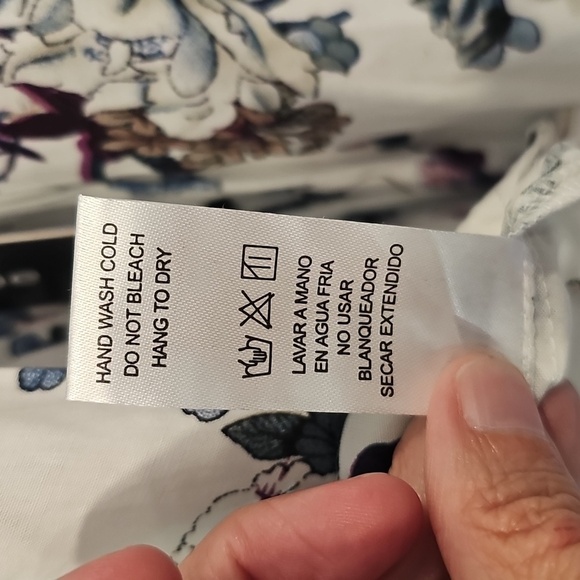 Doe & Rae X Revolve LS Floral Blouse Sz M NWT - Picture 7 of 13